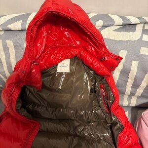 MEN RED MONCLER SIZE 3 100% AUTHENTIC
